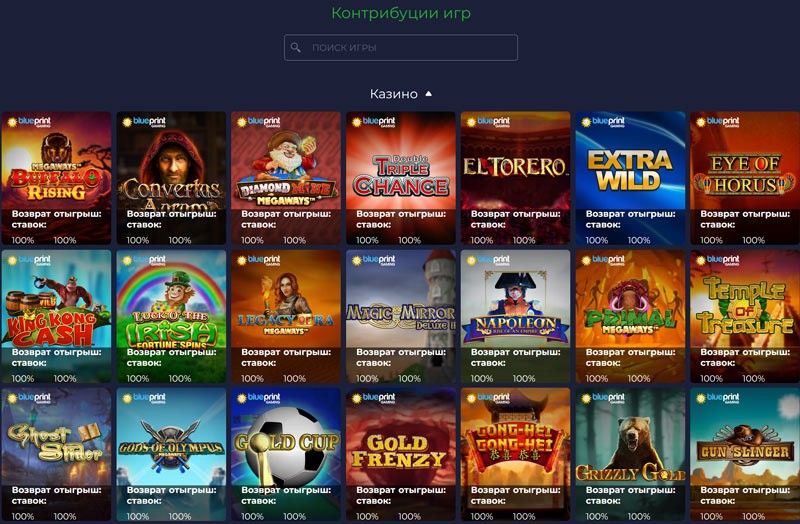 Контрибуция игр